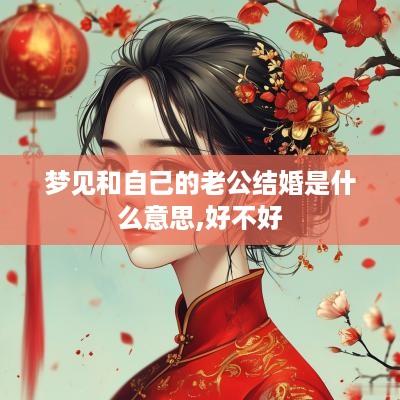 梦见和自己的老公结婚是什么意思,好不好