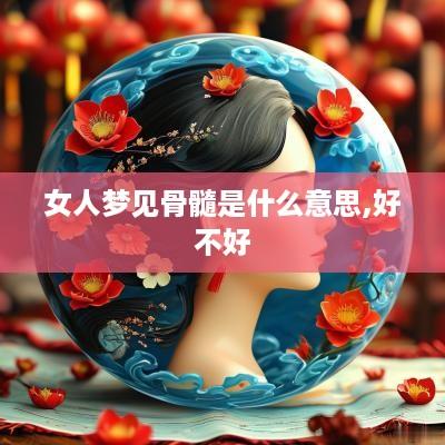 女人梦见骨髓是什么意思,好不好