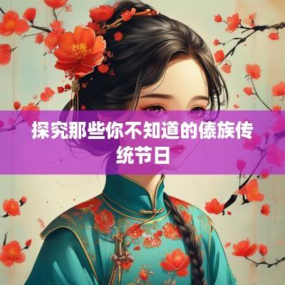 探究那些你不知道的傣族传统节日