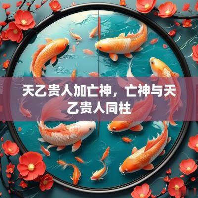 天乙贵人加亡神，亡神与天乙贵人同柱