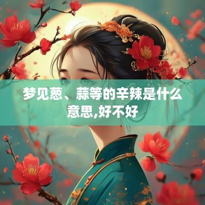 梦见葱、蒜等的辛辣是什么意思,好不好