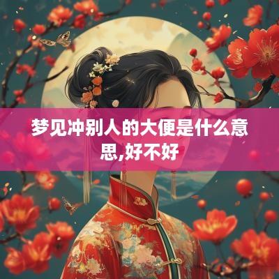 梦见冲别人的大便是什么意思,好不好