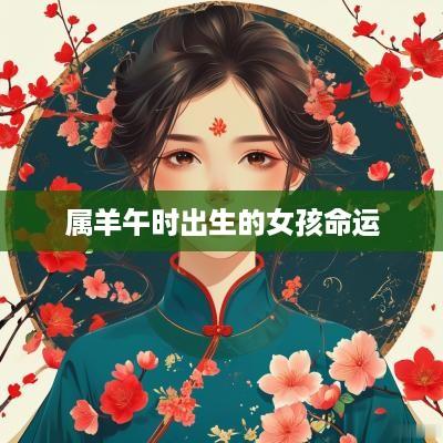 属羊午时出生的女孩命运