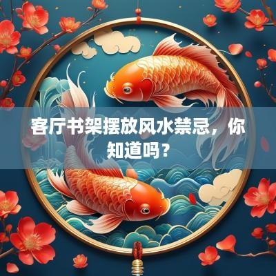 客厅书架摆放风水禁忌，你知道吗？