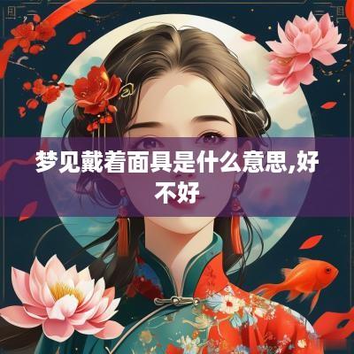 梦见戴着面具是什么意思,好不好