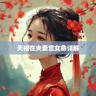 天相在夫妻宫女命详解