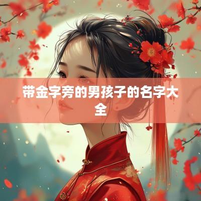 带金字旁的男孩子的名字大全