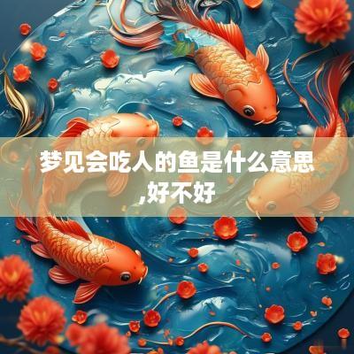 梦见会吃人的鱼是什么意思,好不好