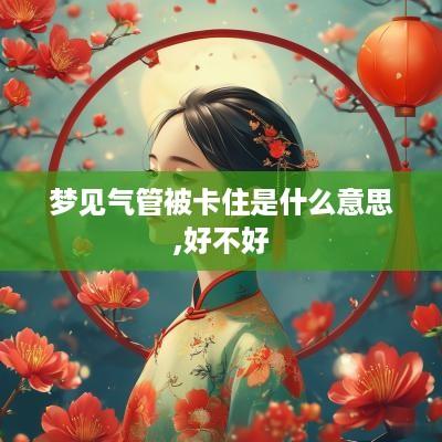 梦见气管被卡住是什么意思,好不好