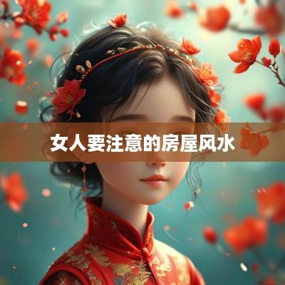 女人要注意的房屋风水