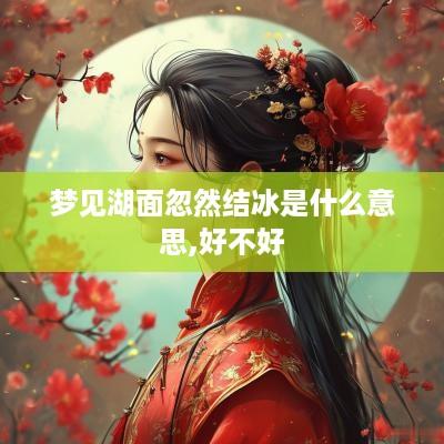 梦见湖面忽然结冰是什么意思,好不好