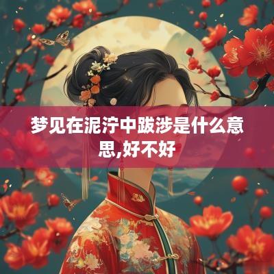 梦见在泥泞中跋涉是什么意思,好不好