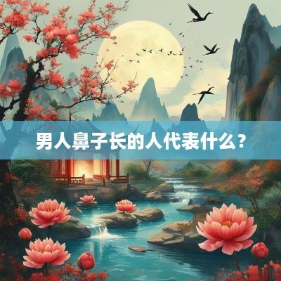 男人鼻子长的人代表什么？