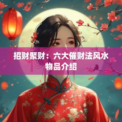 招财聚财：六大催财法风水物品介绍