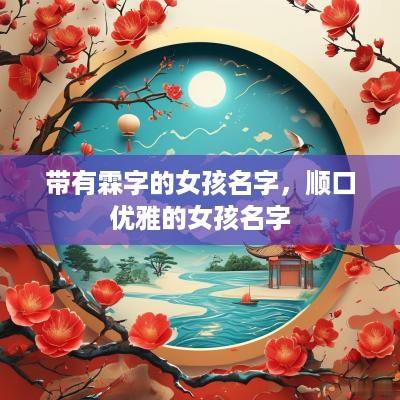 带有霖字的女孩名字，顺口优雅的女孩名字