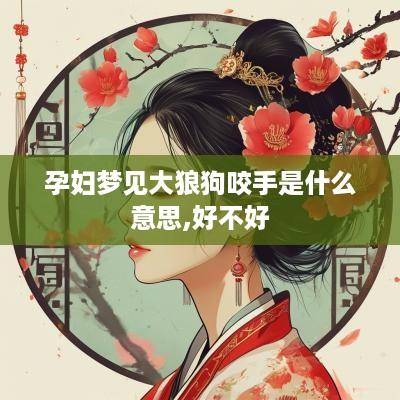孕妇梦见大狼狗咬手是什么意思,好不好