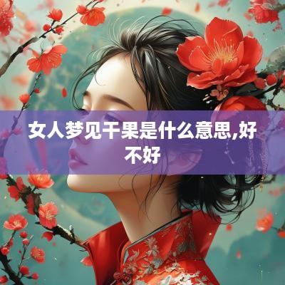 女人梦见干果是什么意思,好不好