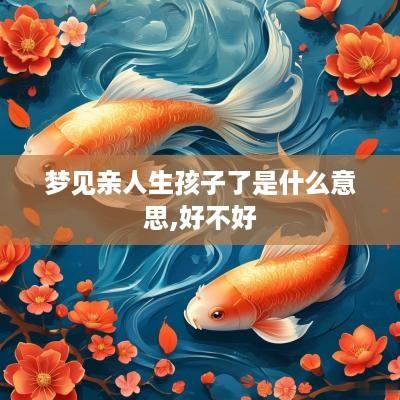 梦见亲人生孩子了是什么意思,好不好