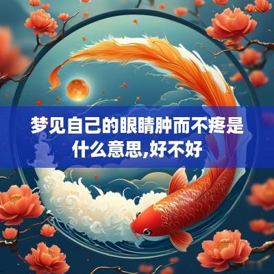 梦见自己的眼睛肿而不疼是什么意思,好不好