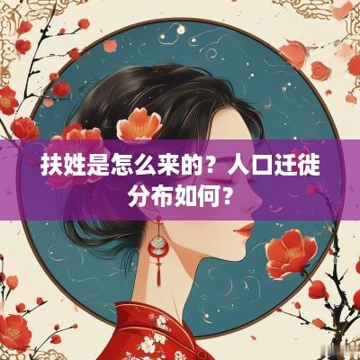 扶姓是怎么来的？人口迁徙分布如何？