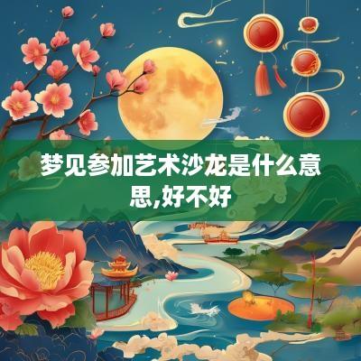 梦见参加艺术沙龙是什么意思,好不好