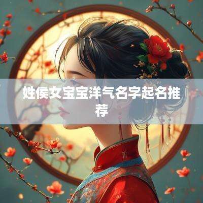姓侯女宝宝洋气名字起名推荐