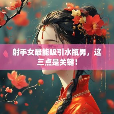 射手女最能吸引水瓶男，这三点是关键！