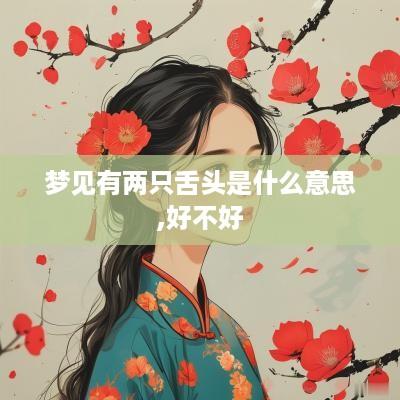 梦见有两只舌头是什么意思,好不好