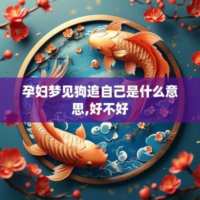 孕妇梦见狗追自己是什么意思,好不好