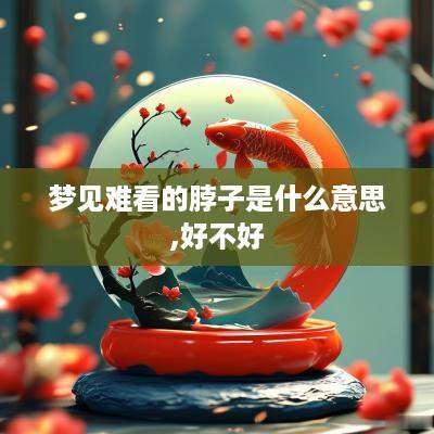梦见难看的脖子是什么意思,好不好