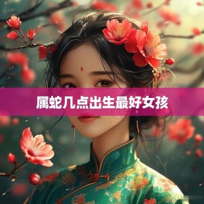 属蛇几点出生最好女孩