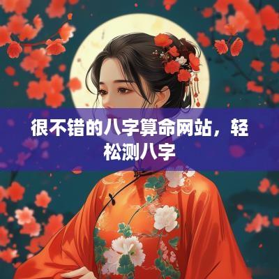 很不错的八字算命网站，轻松测八字