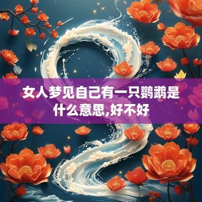 女人梦见自己有一只鹦鹉是什么意思,好不好