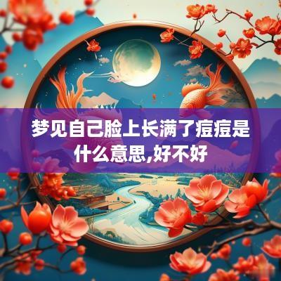 梦见自己脸上长满了痘痘是什么意思,好不好