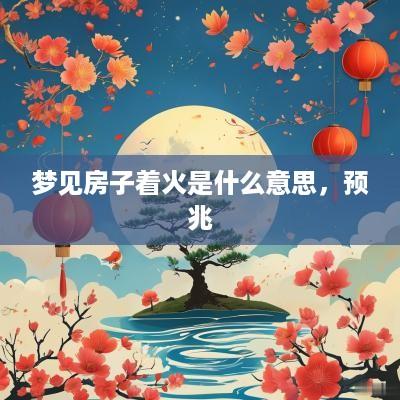 梦见房子着火是什么意思，预兆