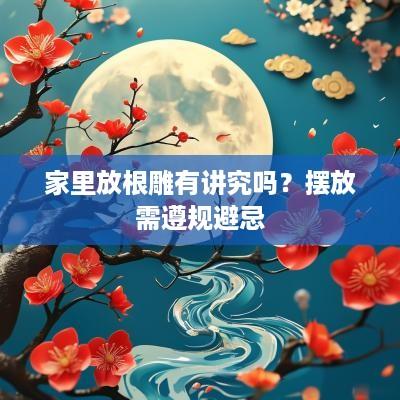 家里放根雕有讲究吗？摆放需遵规避忌