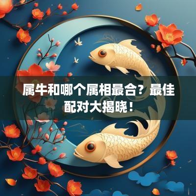 属牛和哪个属相最合？最佳配对大揭晓！