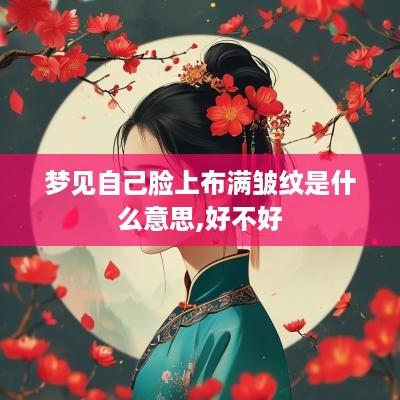 梦见自己脸上布满皱纹是什么意思,好不好