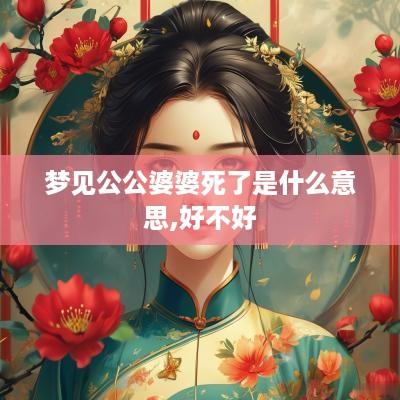 梦见公公婆婆死了是什么意思,好不好