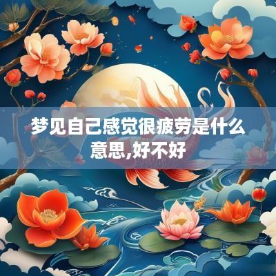 梦见自己感觉很疲劳是什么意思,好不好