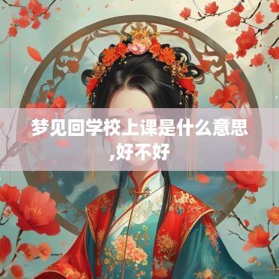梦见回学校上课是什么意思,好不好