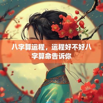 八字算运程，运程好不好八字算命告诉你