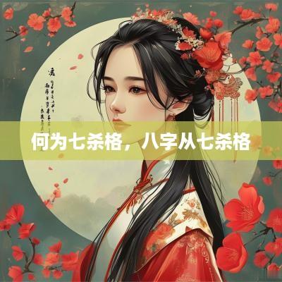 何为七杀格,八字从七杀格 何为七杀格,八字从七杀格