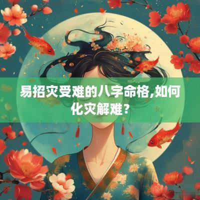 易招灾受难的八字命格,如何化灾解难？
