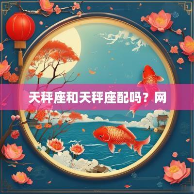 天秤座和天秤座配吗？网
