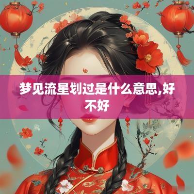 梦见流星划过是什么意思,好不好