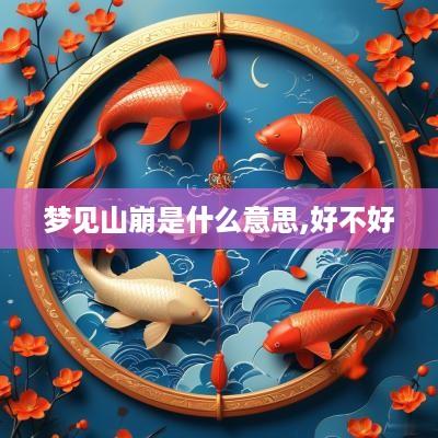 梦见山崩是什么意思,好不好