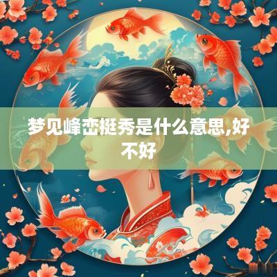 梦见峰峦挺秀是什么意思,好不好