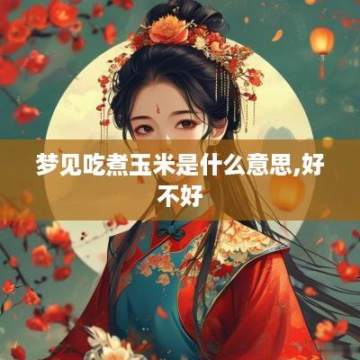 梦见吃煮玉米是什么意思,好不好