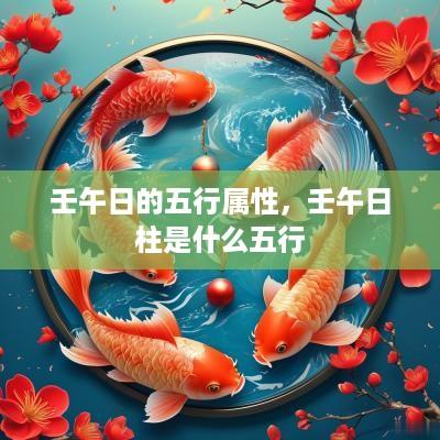 壬午日的五行属性，壬午日柱是什么五行